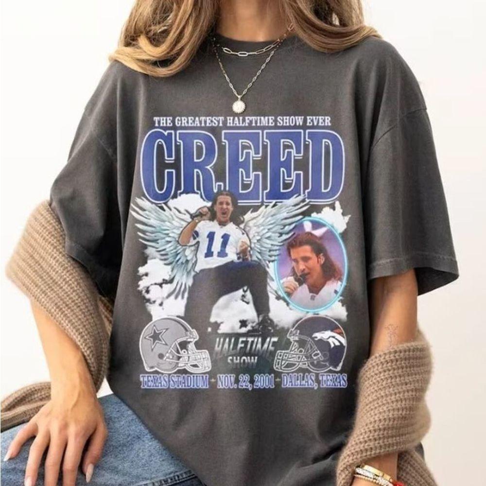 The Greatest Halftime Show Ever Creed Band Fans Classic Unisex T Shirt